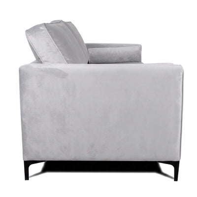 Adam Grey 3 Seater Sofa