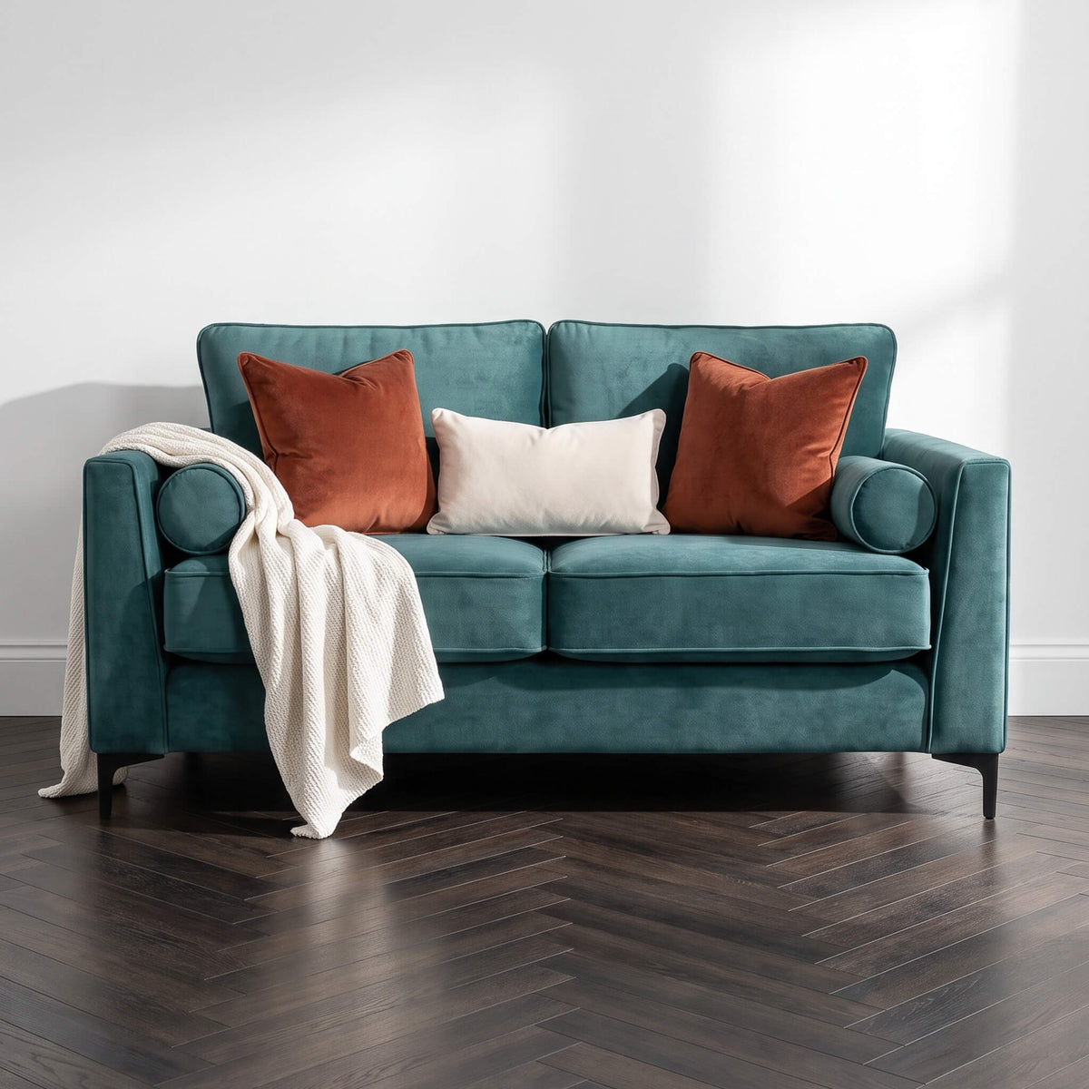Adam Teal 2 Seater Sofa