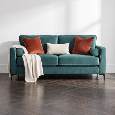 Adam Teal 3 Seater Sofa