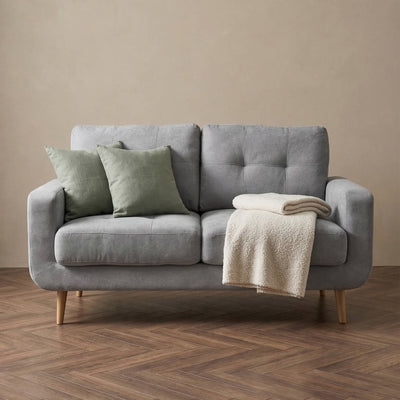 Alara Grey 2 Seater Sofa