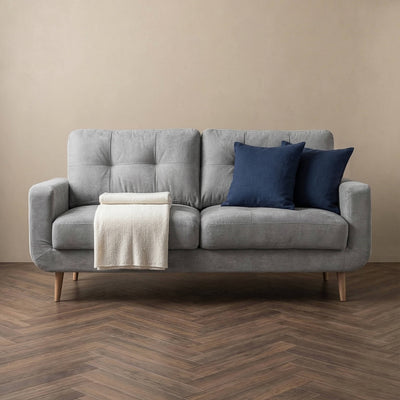 Alara Grey 3 Seater Sofa