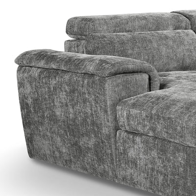 Alaya Grey U Shape Corner Sofa Bed