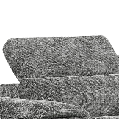 Alaya Grey U Shape Corner Sofa Bed