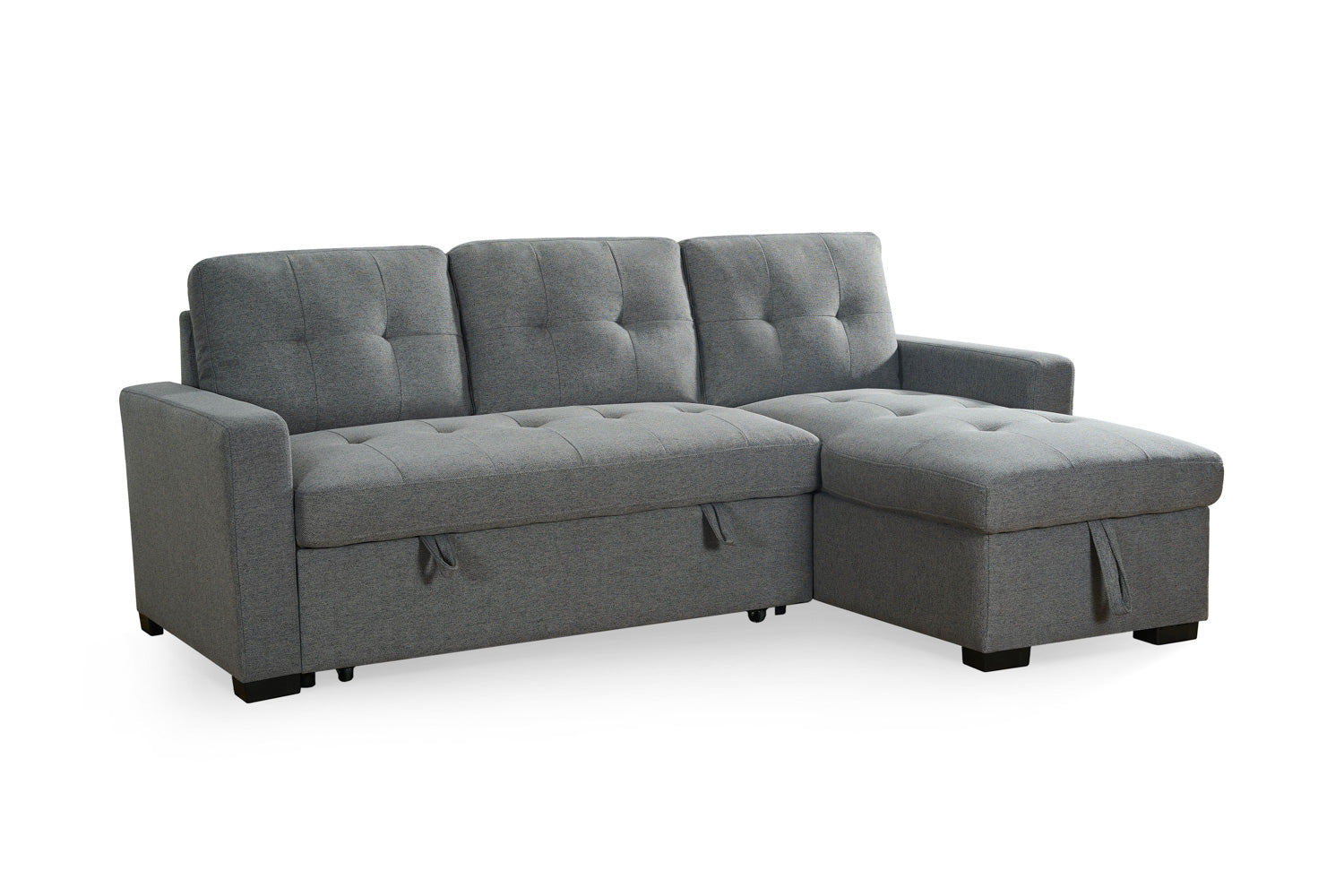 Alven Grey Corner Sofa Bed