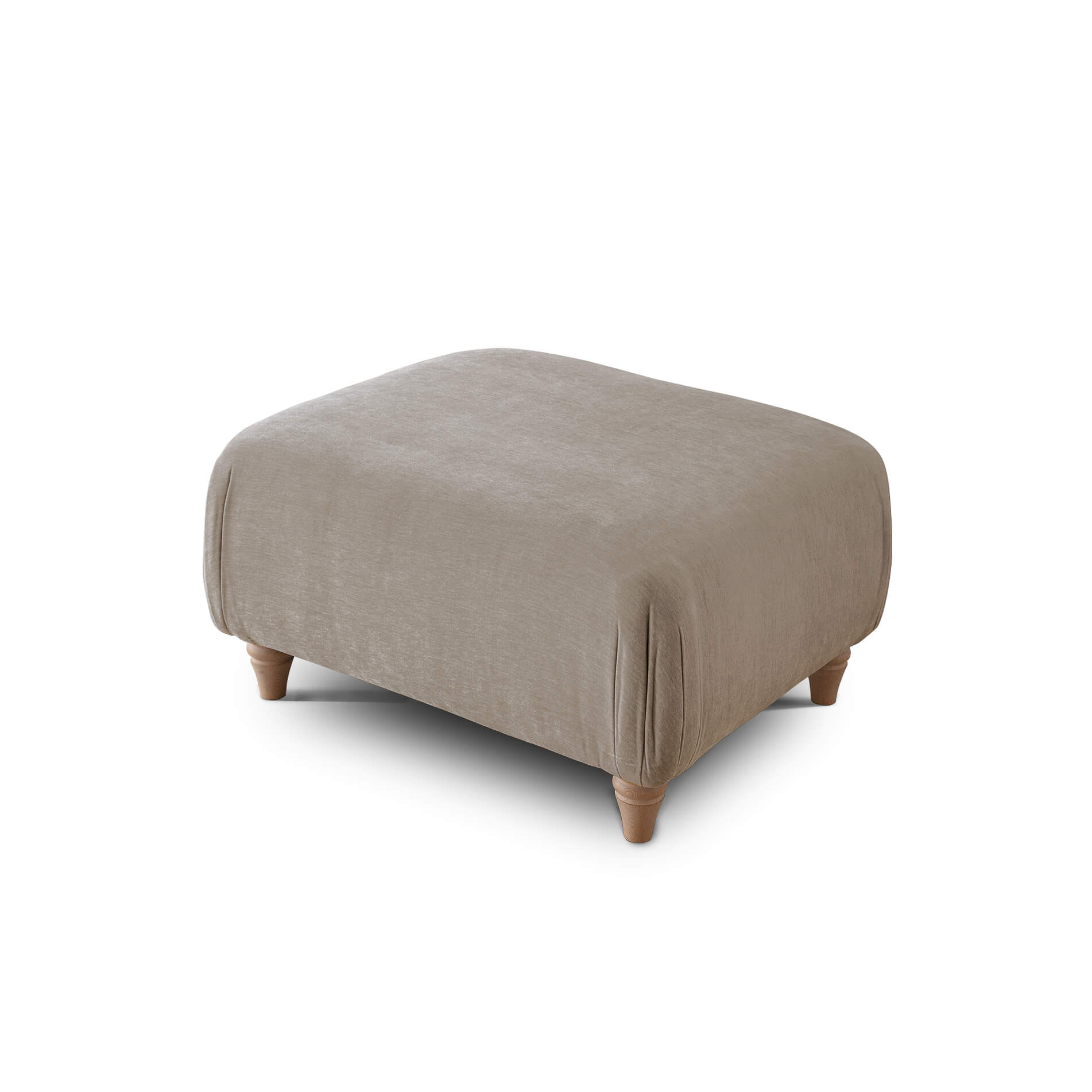 Anika Beige Footstool