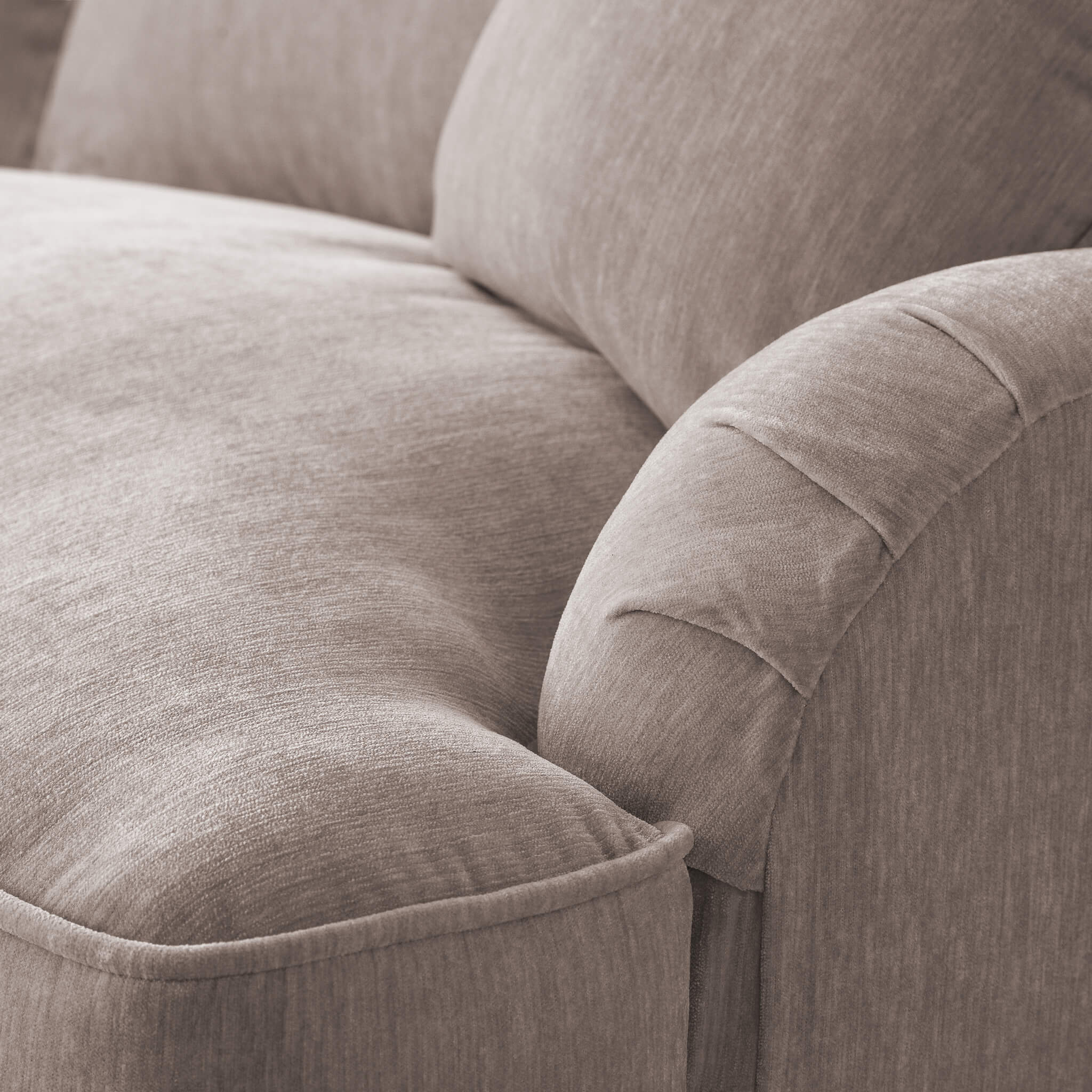 Anika Beige Double Corner Sofa