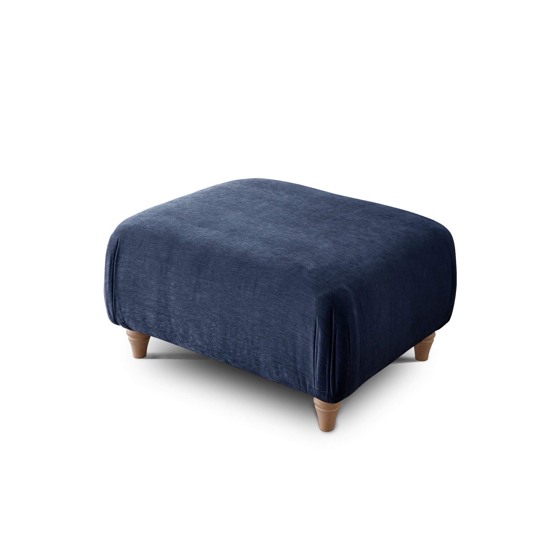 Anika Blue Footstool