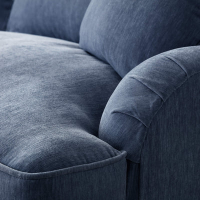 Anika Blue Double Corner Sofa