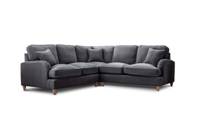 Anika Grey Double Corner Sofa