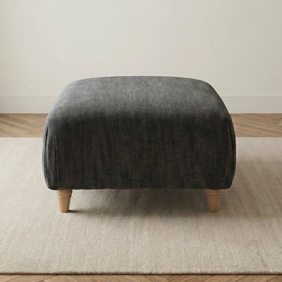 Anika Grey Footstool