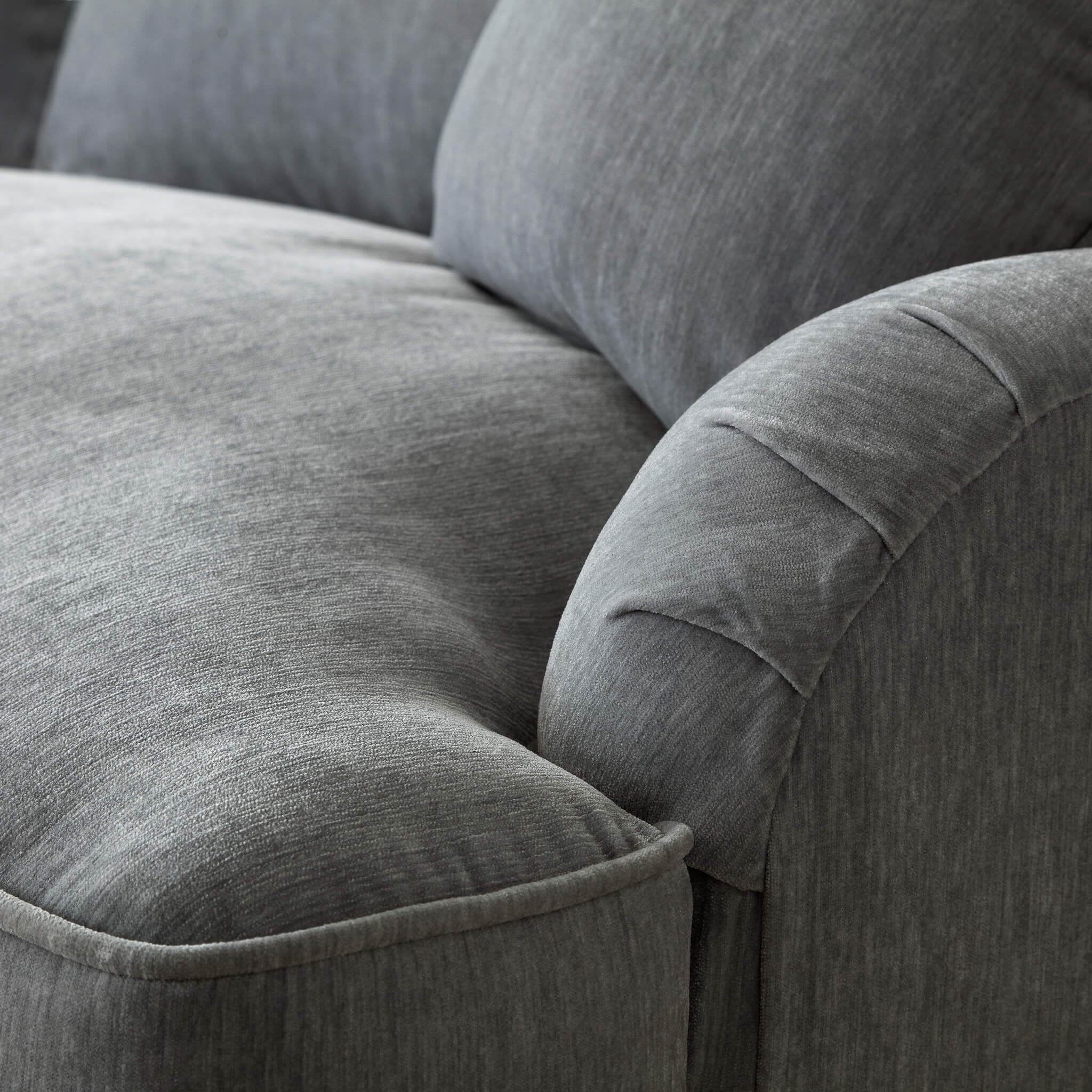 Anika Grey Double Corner Sofa