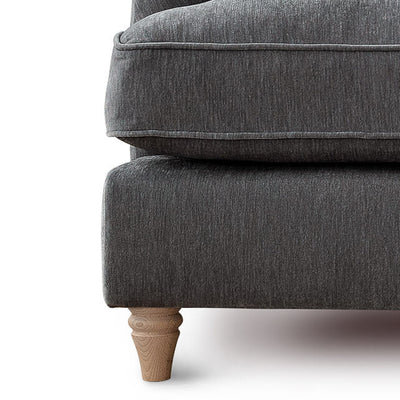Anika Grey Double Corner Sofa