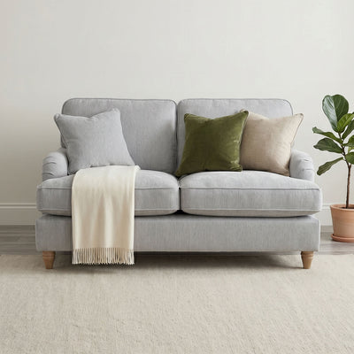 Anika Grey 2 Seater Sofa