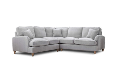 Anika Grey Double Corner Sofa
