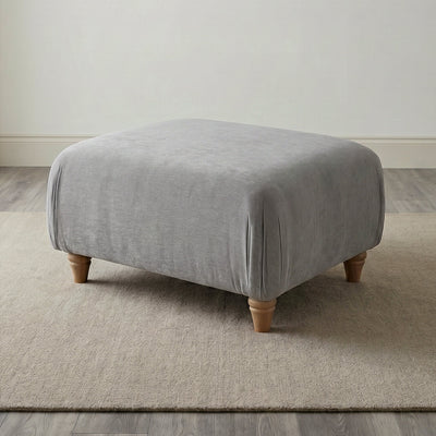 Anika Grey Footstool