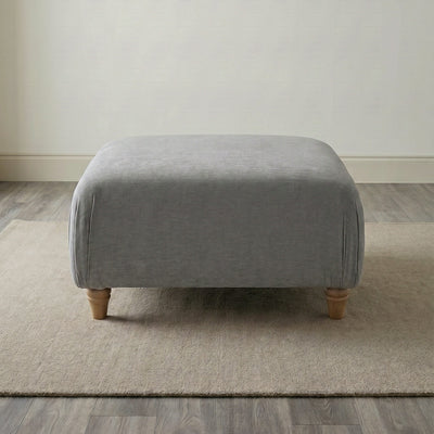 Anika Grey Footstool