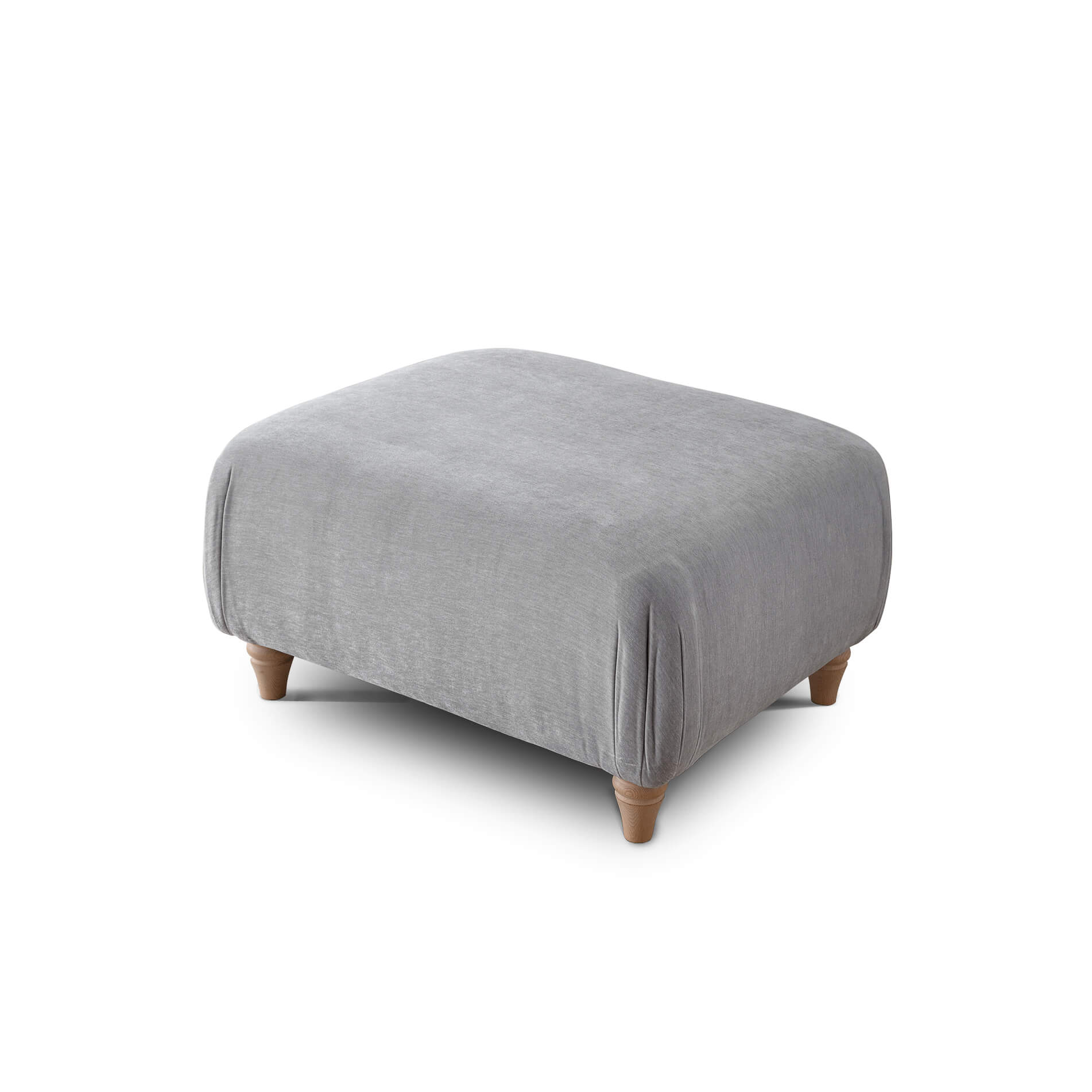 Anika Grey Footstool