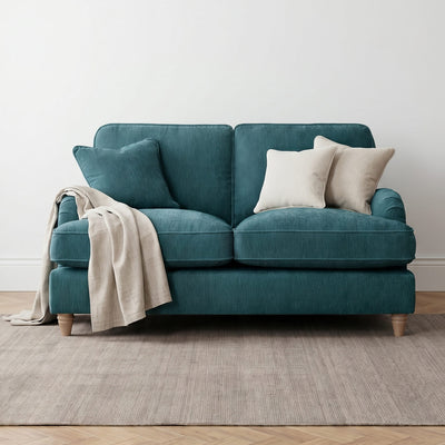 Anika Teal 2 Seater Sofa