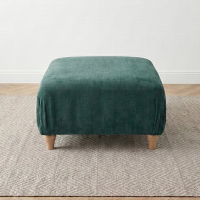 Anika Teal Footstool