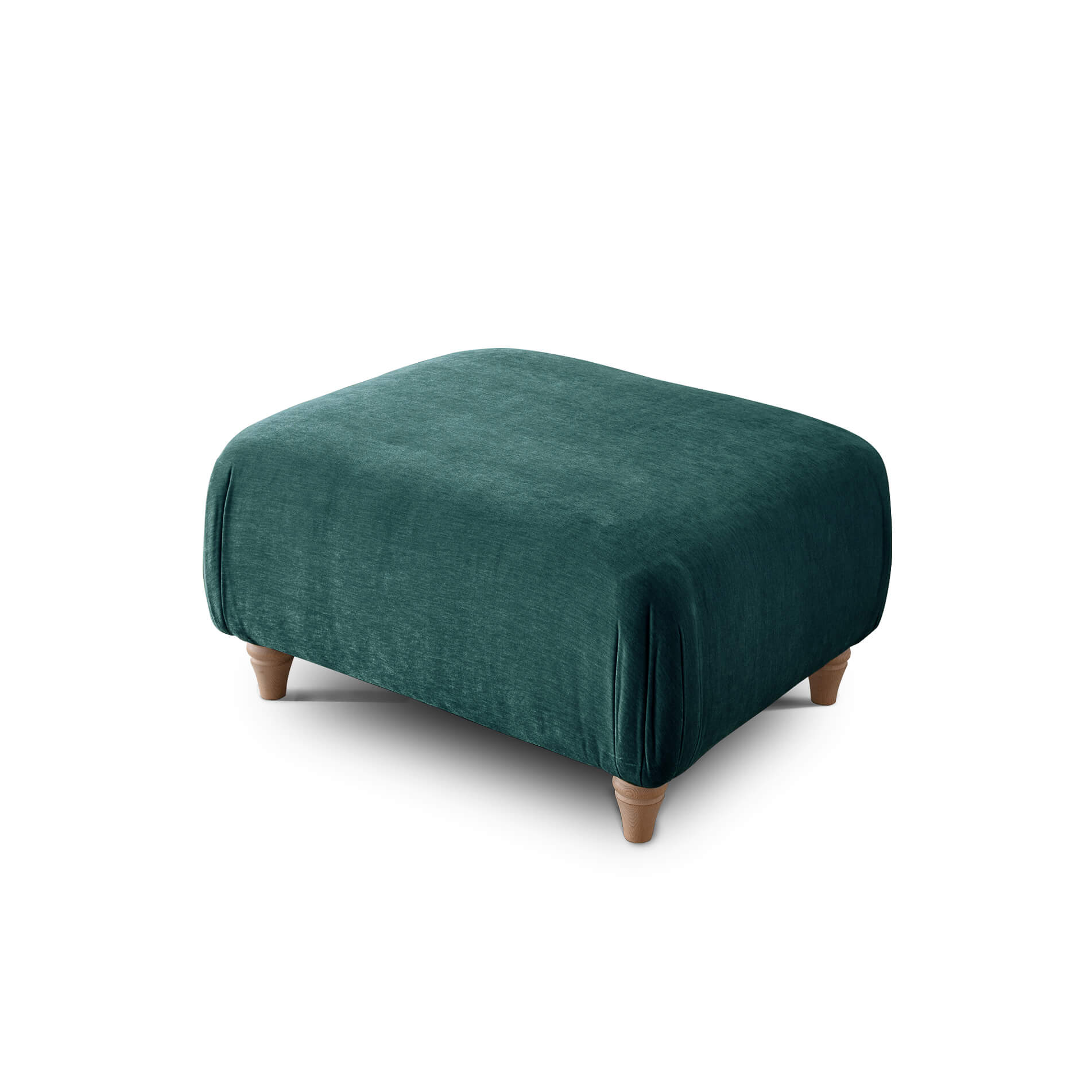 Anika Teal Footstool