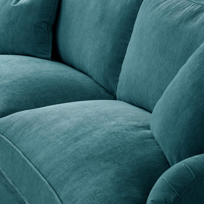 Anika Teal 3 Seater Sofa