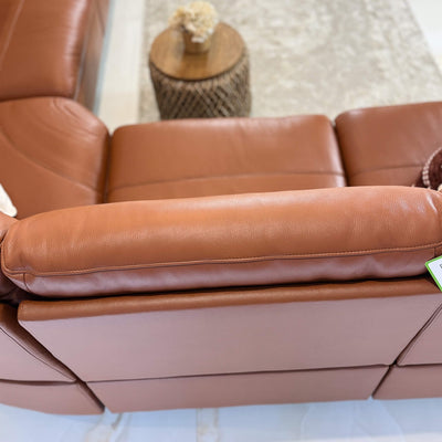 Arizona Brown Power Corner Recliner Sofa