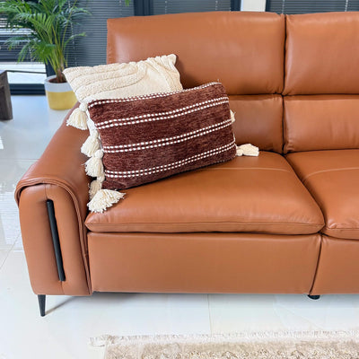 Arizona Brown Power Corner Recliner Sofa