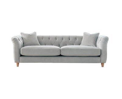 Ashby Grey Chesterfield 3 Seater Sofa