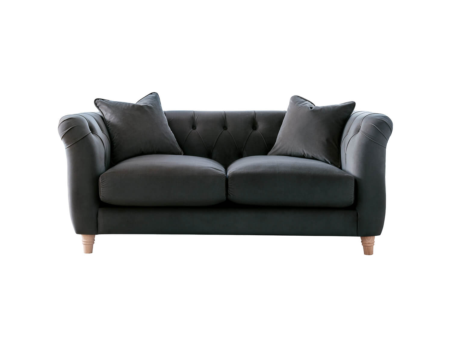 Ashby Blue Chesterfield 2 Seater Sofa