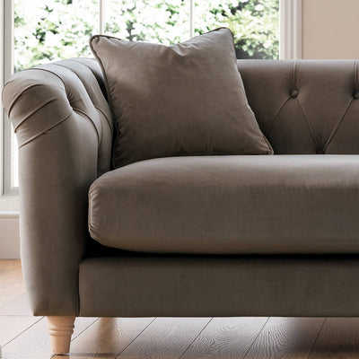 Ashby Brown Chesterfield 2 Seater Sofa