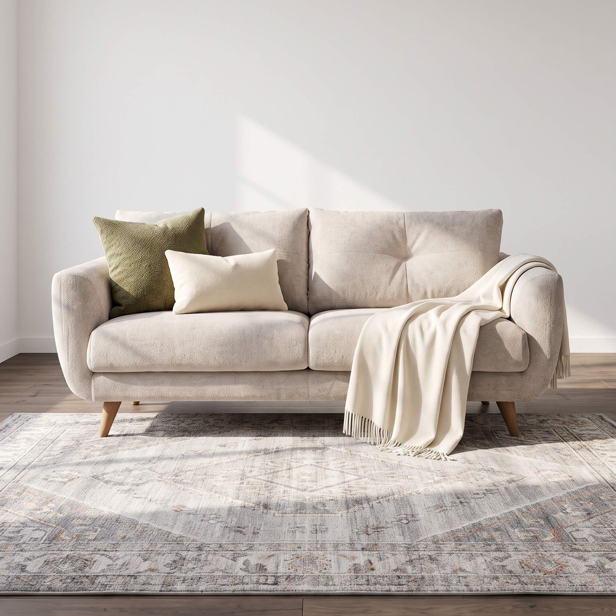 Aston Beige 2 Seater Sofa