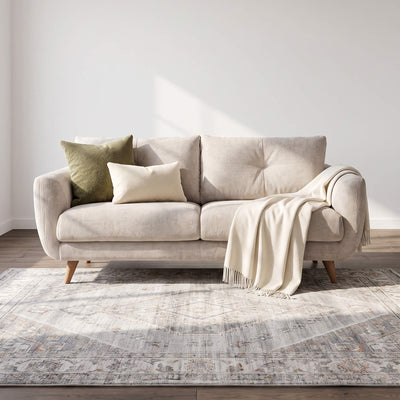 Aston Beige 2 Seater Sofa