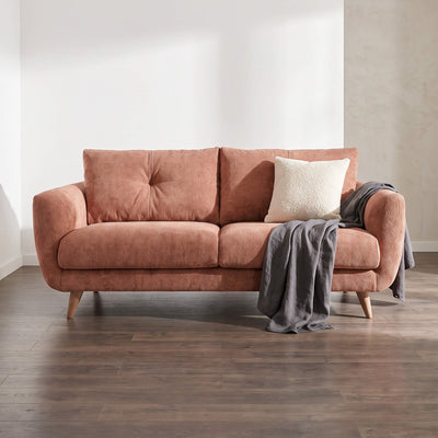 Aston Brown 2 Seater Sofa
