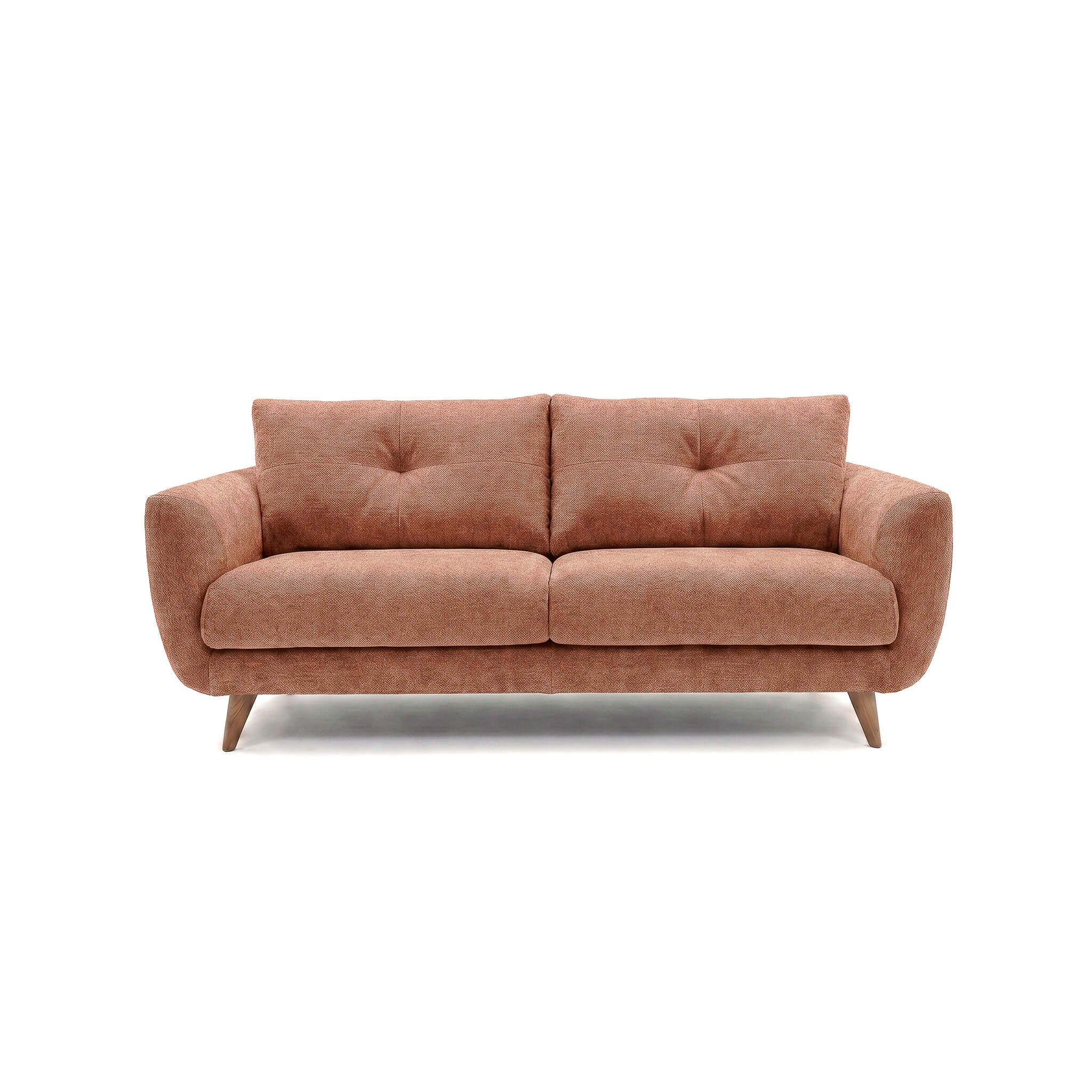 Aston Brown 3 Seater Sofa