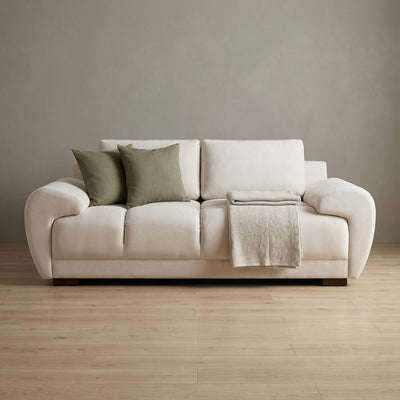 Avoro Cream 2 Seater Sofa