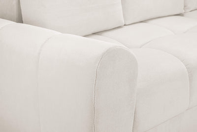 Avoro Cream Corner Sofa Bed