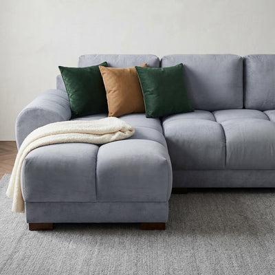 Avoro Grey U Shape Corner Sofa
