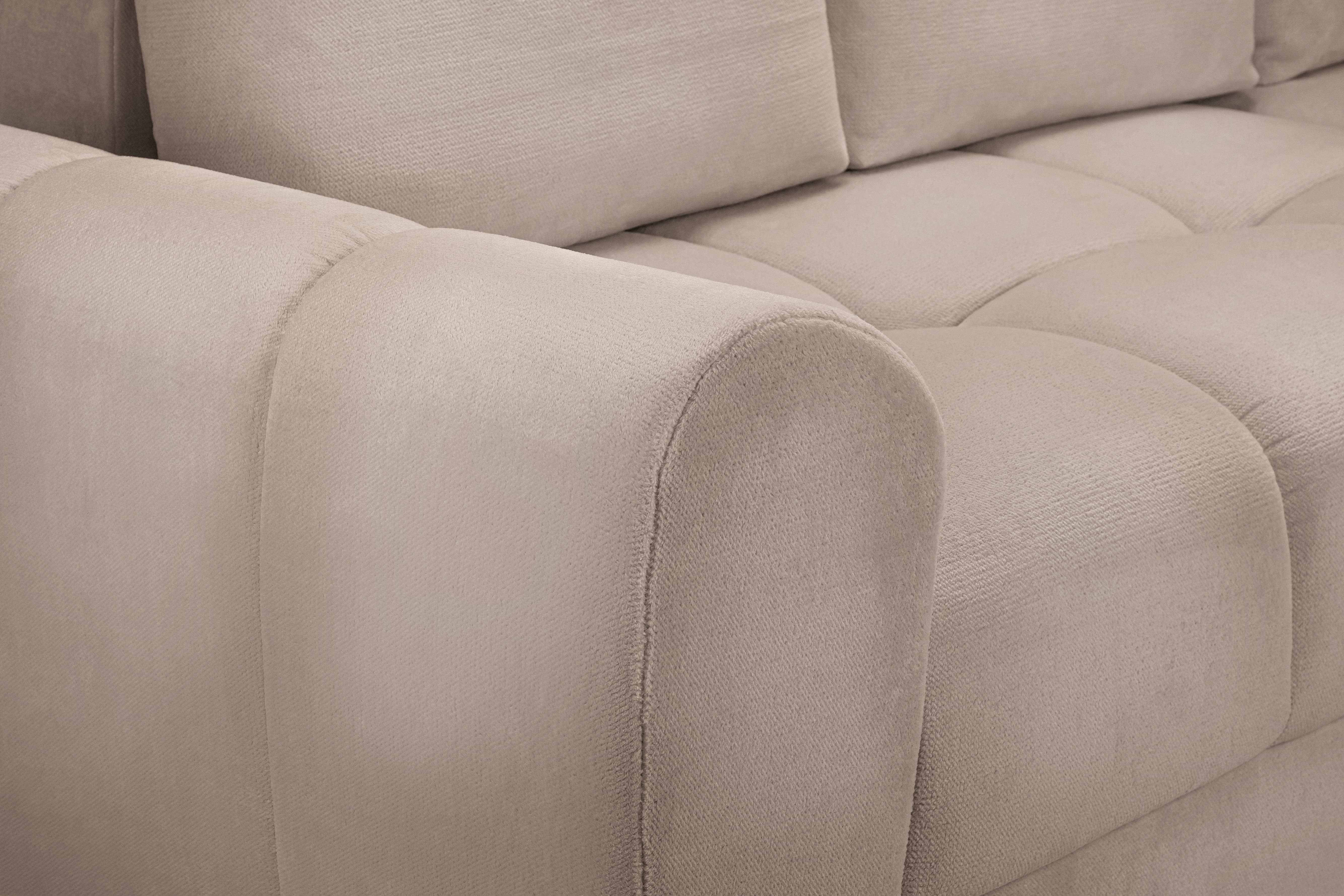 Avoro Mocha Corner Sofa Bed