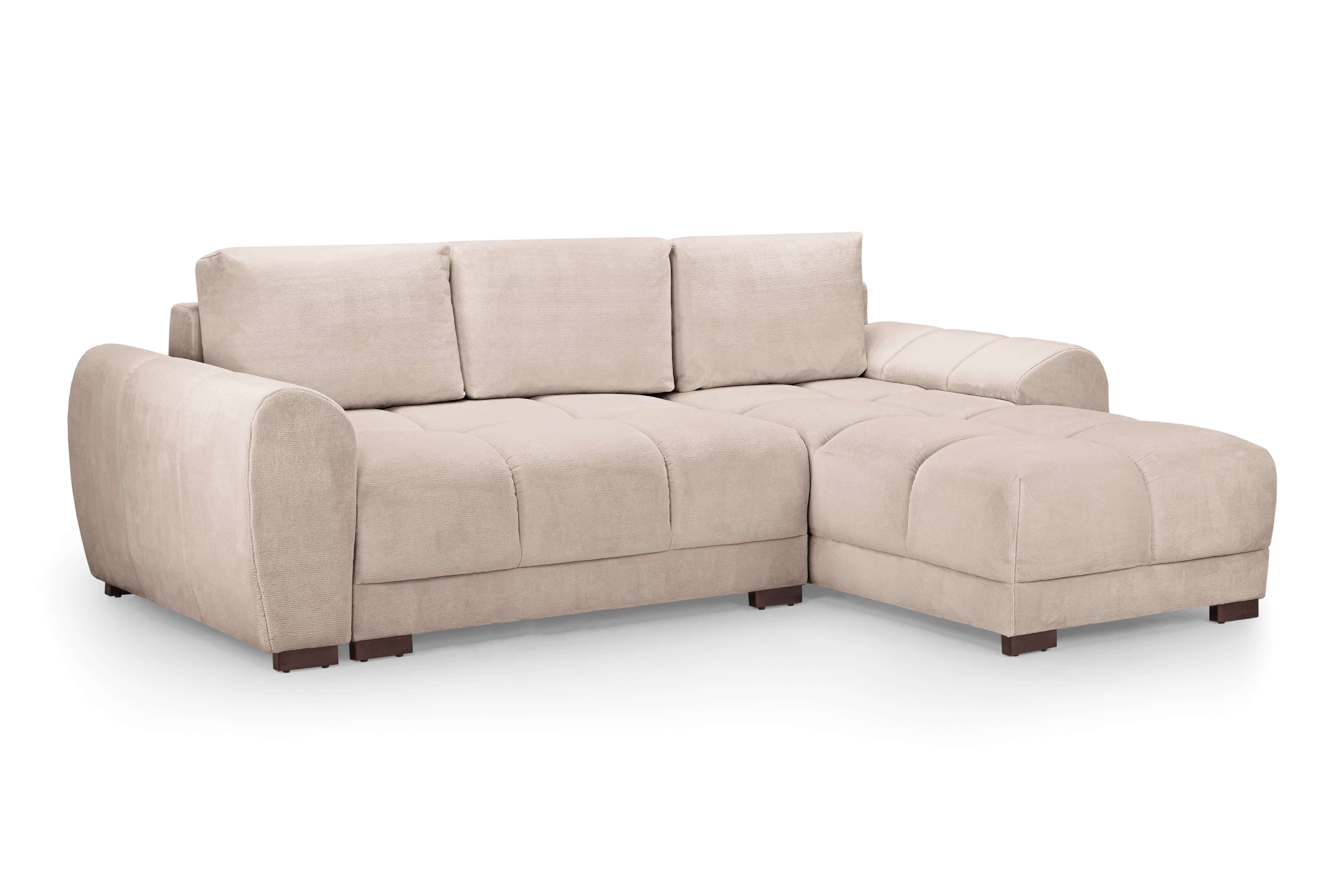 Avoro Mocha Corner Sofa Bed