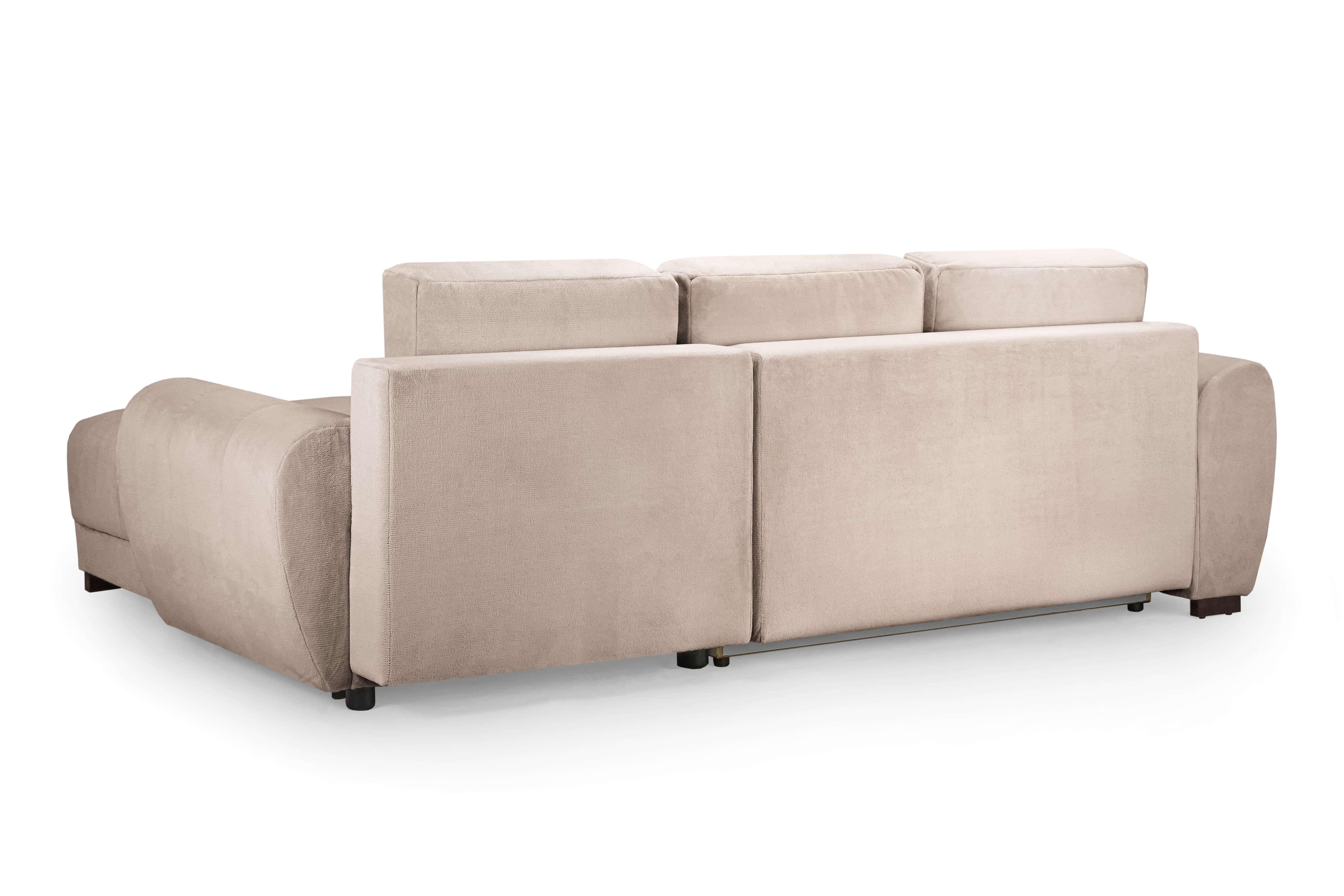 Avoro Mocha Corner Sofa Bed