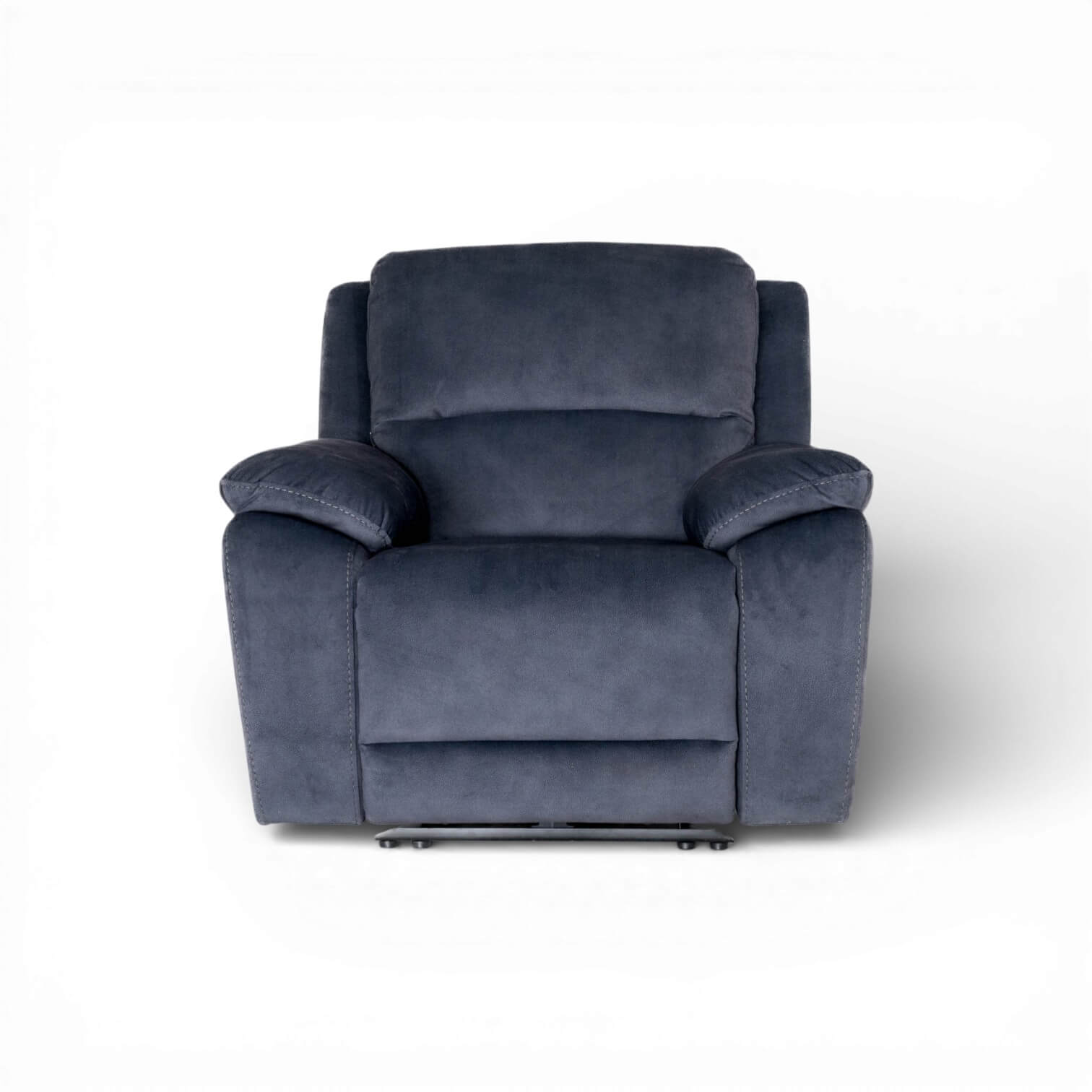 Belagio Blue Power Recliner Armchair