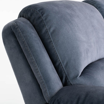 Belagio Blue 2 Seater Power Recliner Sofa