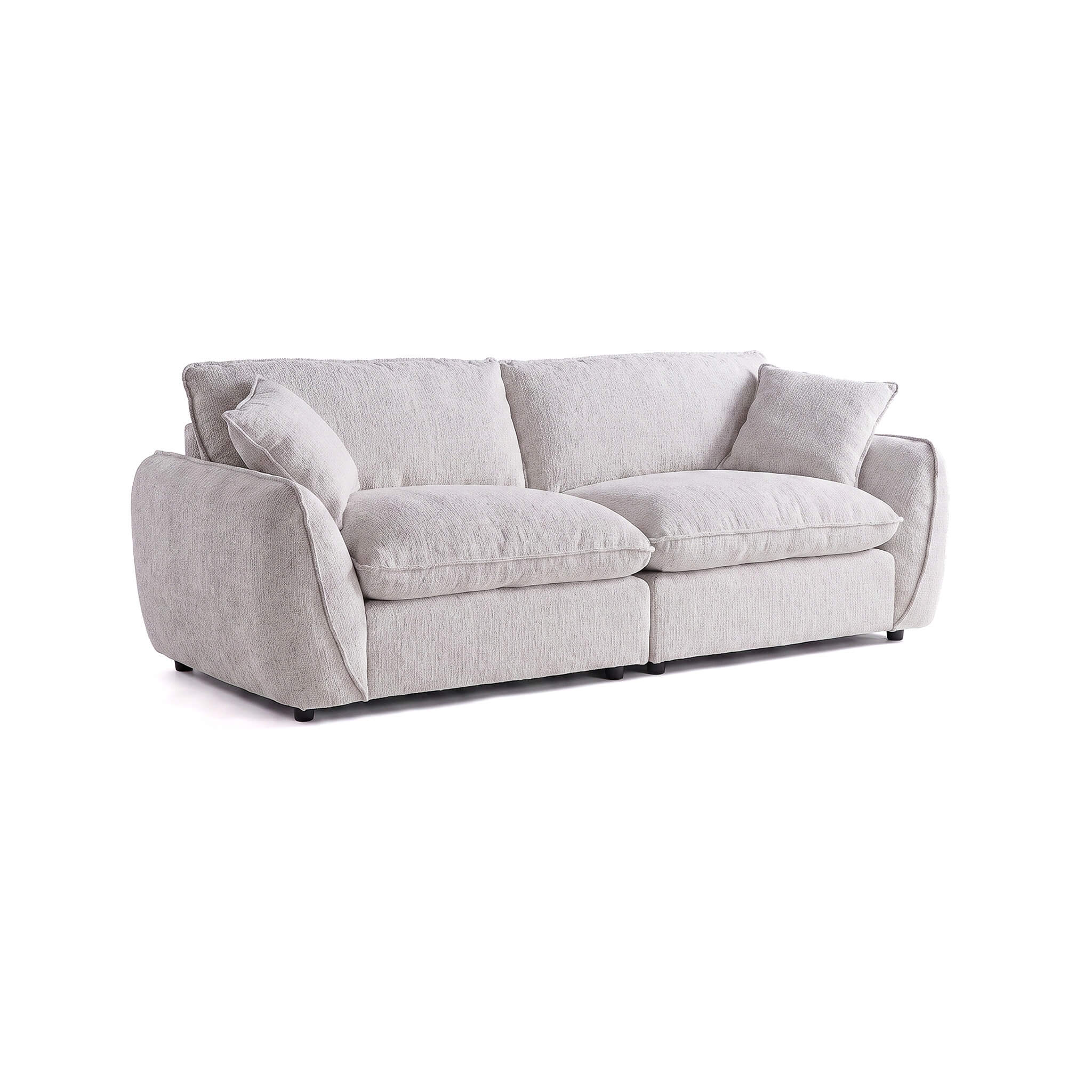 Berlin Beige 3 Seater Sofa