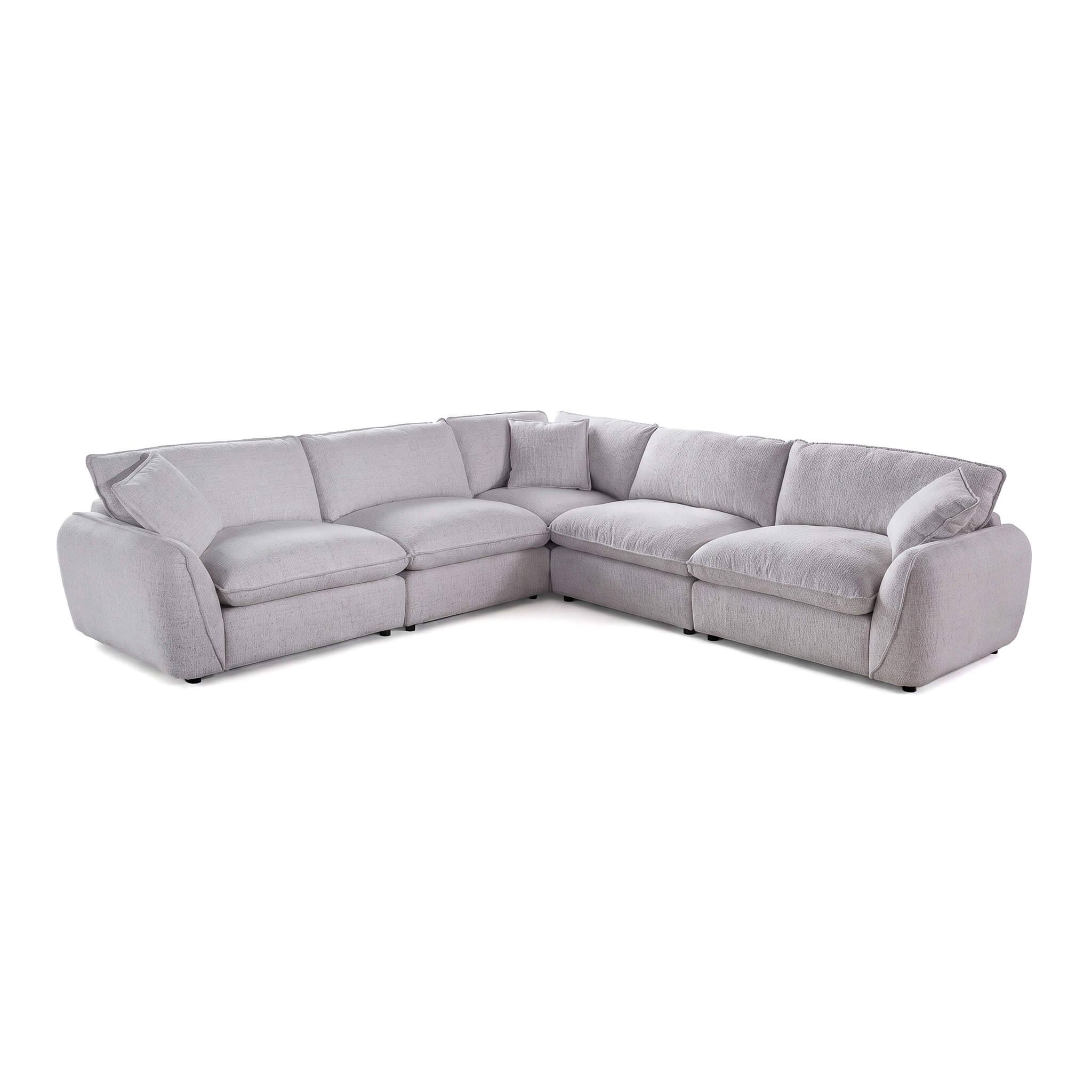 Berlin Beige Double Corner Sofa