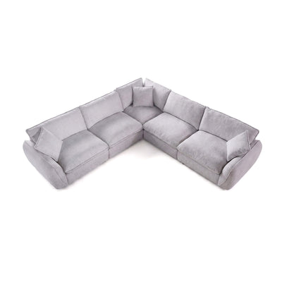 Berlin Beige Double Corner Sofa