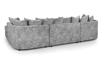 Bishop Grey U Shape Corner Sofa
