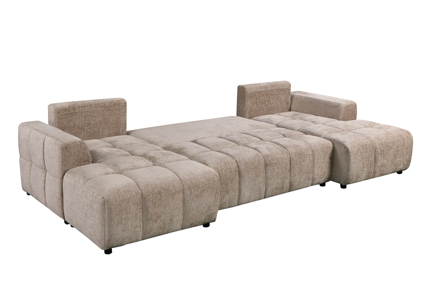 Bromley Beige U Shape Corner Sofa