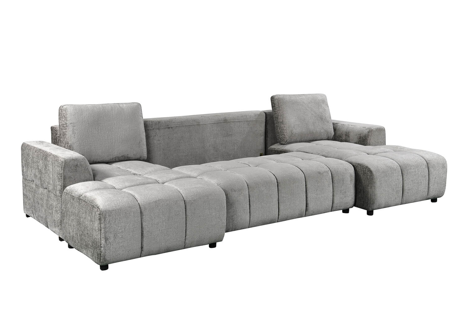 Bromley Grey U Shape Corner Sofa