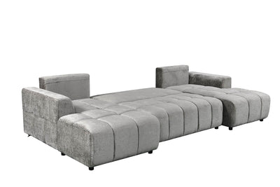 Bromley Grey U Shape Corner Sofa