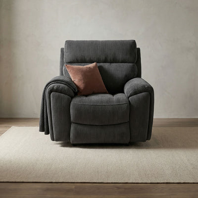 Burley Black Power Recliner Armchair